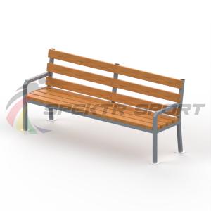 Купить Уличная скамейка со спинкой Дача в Плавске 