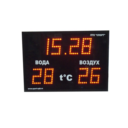 Купить Часы-термометр СТ1.13-2t для бассейна в Плавске 