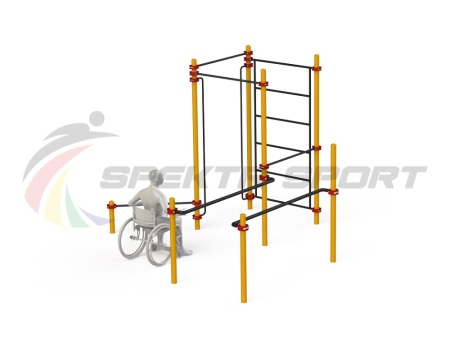 Купить Спортивный комплекс для инвалидов-колясочников WRK-D18_76mm в Плавске 